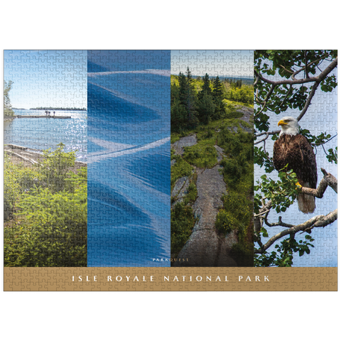 puzzleplate Sights of Isle Royale National Park 1000 Jigsaw Puzzle