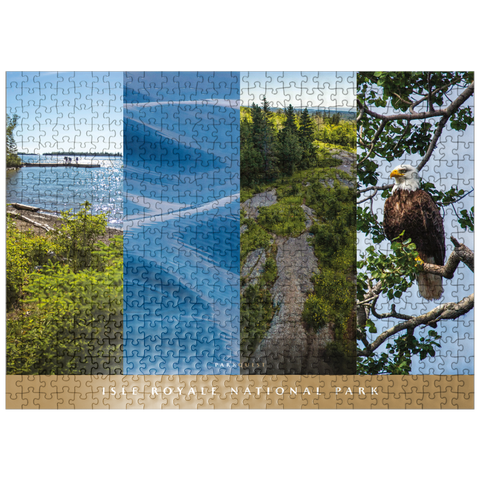 puzzleplate Sights of Isle Royale National Park 500 Jigsaw Puzzle