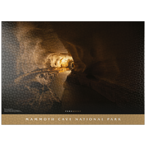 puzzleplate Mammoth Cave National Park: Domes and Dripstones 1000 Jigsaw Puzzle