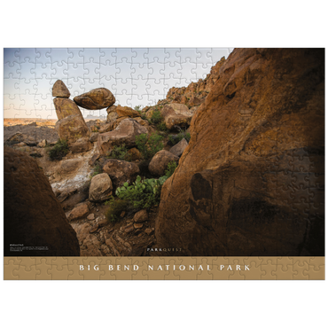 puzzleplate Big Bend National Park: Balanced Rock 300 Jigsaw Puzzle