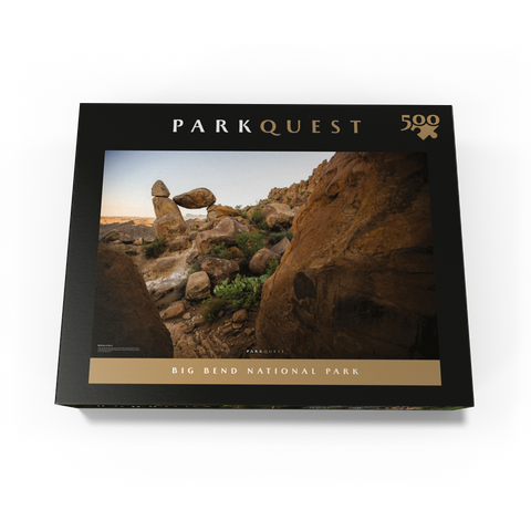 Big Bend National Park: Balanced Rock 500 Jigsaw Puzzle box view3