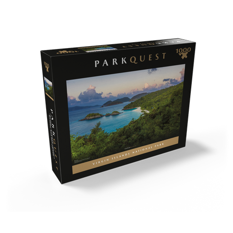Virgin Islands National Park: Trunk Bay 1000 Jigsaw Puzzle box view2