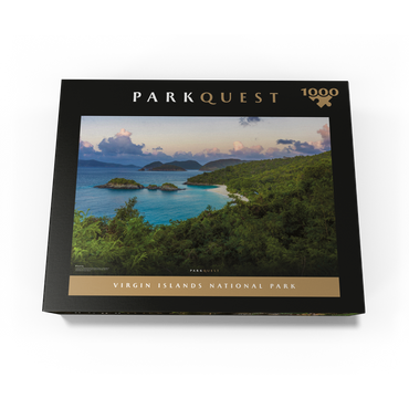 Virgin Islands National Park: Trunk Bay 1000 Jigsaw Puzzle box view3