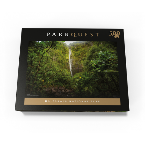 Haleakala National Park: Pipiwai Trail 500 Jigsaw Puzzle box view3