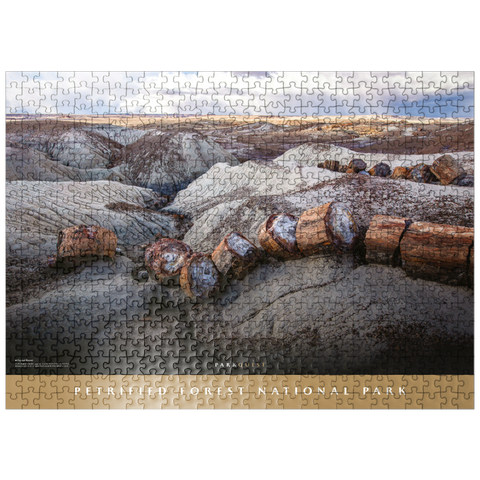 puzzleplate Petrified Forest National Park: Crystal Forest 500 Jigsaw Puzzle
