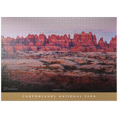 puzzleplate Canyonlands National Park: The Needles 1000 Jigsaw Puzzle