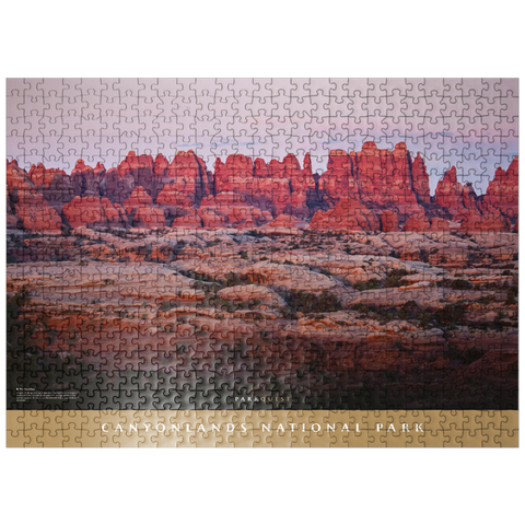 puzzleplate Canyonlands National Park: The Needles 500 Jigsaw Puzzle