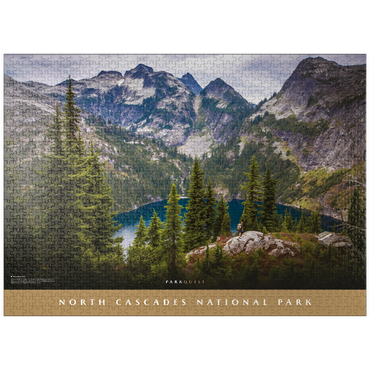 puzzleplate North Cascades National Park: Thornton Lake 1000 Jigsaw Puzzle