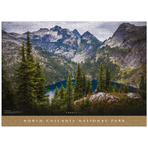 puzzleplate North Cascades National Park: Thornton Lake 300 Jigsaw Puzzle