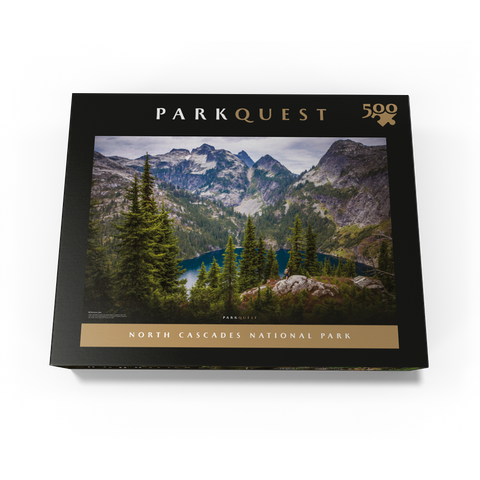 North Cascades National Park: Thornton Lake 500 Jigsaw Puzzle box view3