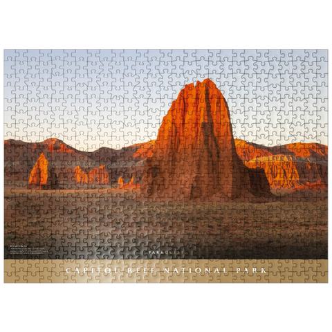puzzleplate Capitol Reef National Park: Temple of the Sun 500 Jigsaw Puzzle