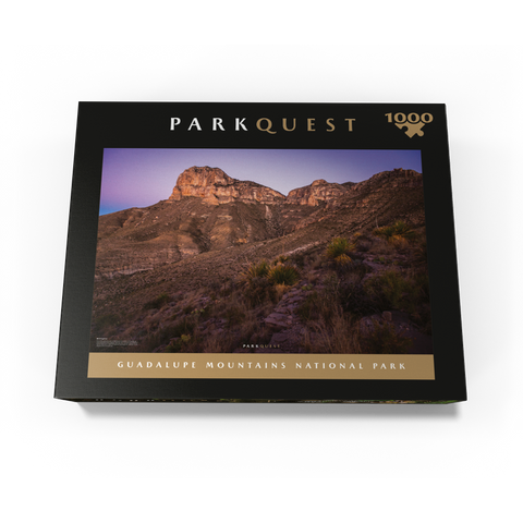 Guadalupe Mountains National Park: El Capitan 1000 Jigsaw Puzzle box view3