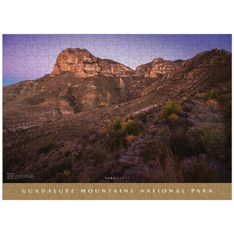 puzzleplate Guadalupe Mountains National Park: El Capitan 300 Jigsaw Puzzle