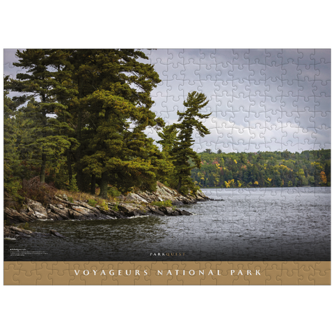 puzzleplate Voyageurs National Park: Kabetogama Lake 300 Jigsaw Puzzle