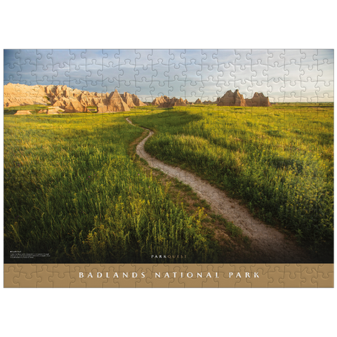 puzzleplate Badlands National Park: Castle Trail 300 Jigsaw Puzzle