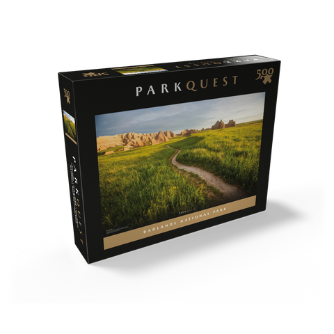 Badlands National Park: Castle Trail 500 Jigsaw Puzzle box view2