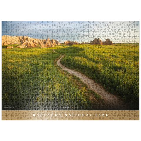puzzleplate Badlands National Park: Castle Trail 500 Jigsaw Puzzle