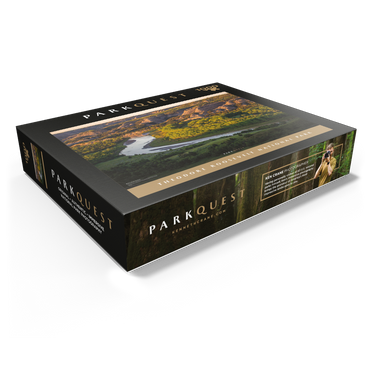 Theodore Roosevelt National Park: River Bend Overlook 1000 Jigsaw Puzzle box view1
