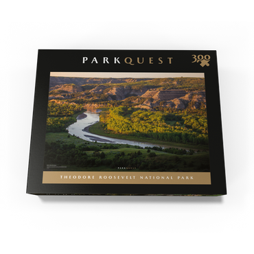 Theodore Roosevelt National Park: River Bend Overlook 300 Jigsaw Puzzle box view3