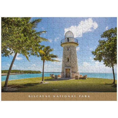 puzzleplate Biscayne National Park: Boca Chita Lighthouse 300 Jigsaw Puzzle