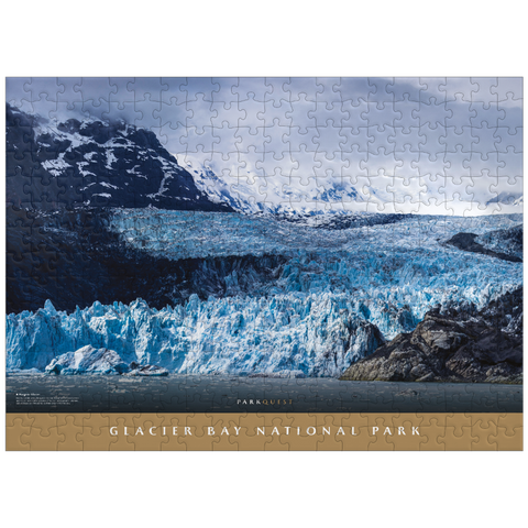 puzzleplate Glacier Bay National Park: Margerie Glacier 300 Jigsaw Puzzle