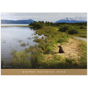 puzzleplate Katmai National Park: Brooks River 1000 Jigsaw Puzzle