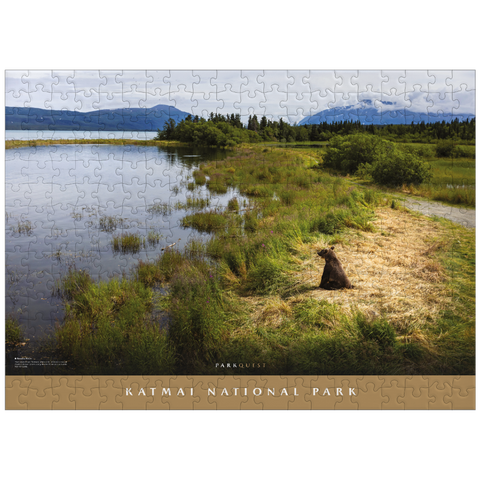 puzzleplate Katmai National Park: Brooks River 300 Jigsaw Puzzle