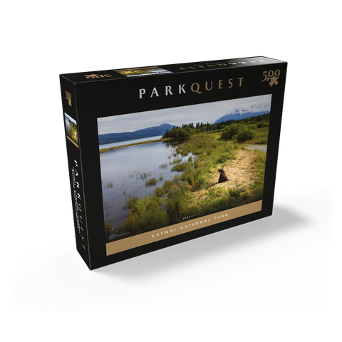 Katmai National Park: Brooks River 500 Jigsaw Puzzle box view2