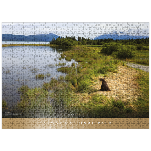 puzzleplate Katmai National Park: Brooks River 500 Jigsaw Puzzle