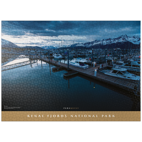 puzzleplate Kenai Fjords National Park: Seward 1000 Jigsaw Puzzle
