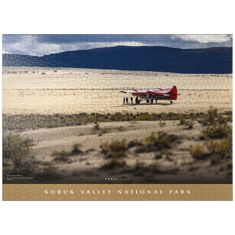 puzzleplate Kobuk Valley National Park: Great Kobuk Sand Dunes 1000 Jigsaw Puzzle