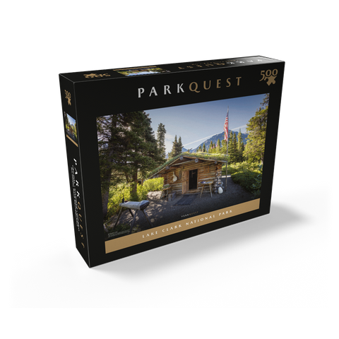 Lake Clark National Park: Proenneke's Cabin 500 Jigsaw Puzzle box view2