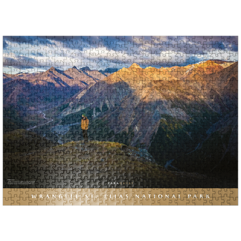 puzzleplate Wrangell-St. Elias National Park: Wolverine 500 Jigsaw Puzzle