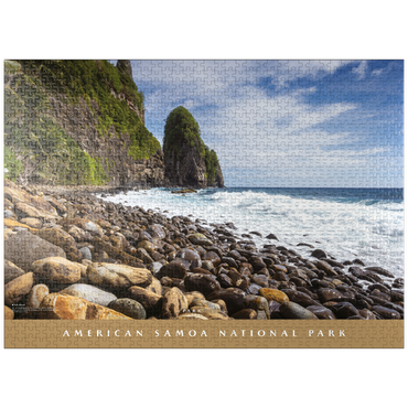puzzleplate American Samoa National Park: Pola Island 1000 Jigsaw Puzzle