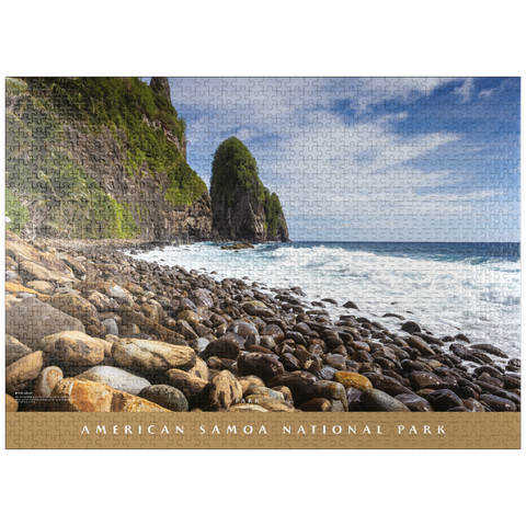 puzzleplate American Samoa National Park: Pola Island 1000 Jigsaw Puzzle