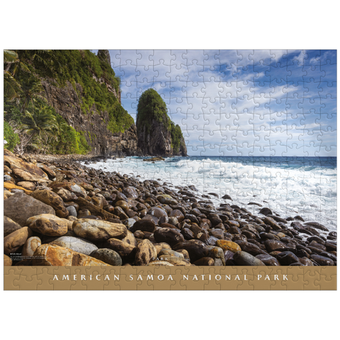 puzzleplate American Samoa National Park: Pola Island 300 Jigsaw Puzzle