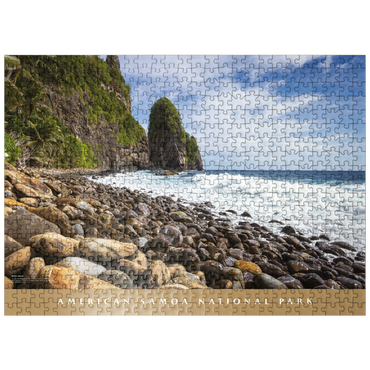 puzzleplate American Samoa National Park: Pola Island 500 Jigsaw Puzzle