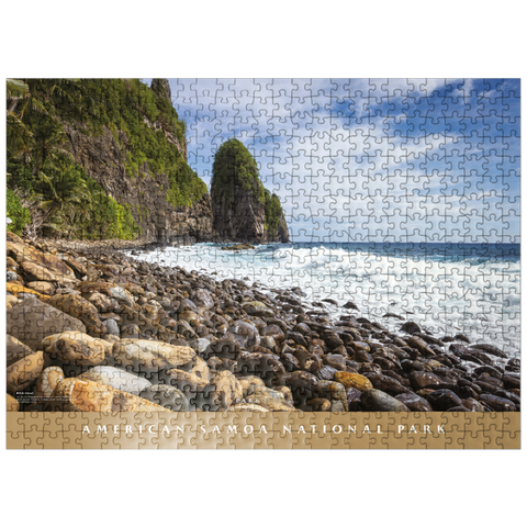 puzzleplate American Samoa National Park: Pola Island 500 Jigsaw Puzzle