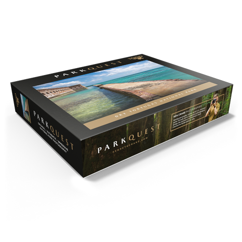 Dry Tortugas National Park: Moat Wall 1000 Jigsaw Puzzle box view1
