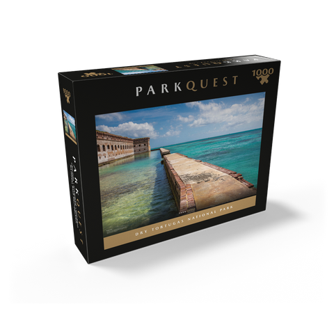 Dry Tortugas National Park: Moat Wall 1000 Jigsaw Puzzle box view2