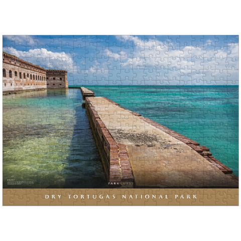puzzleplate Dry Tortugas National Park: Moat Wall 300 Jigsaw Puzzle