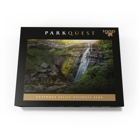 Cuyahoga Valley National Park: Brandywine Falls 1000 Jigsaw Puzzle box view3