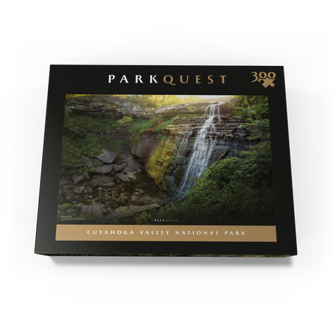 Cuyahoga Valley National Park: Brandywine Falls 300 Jigsaw Puzzle box view3