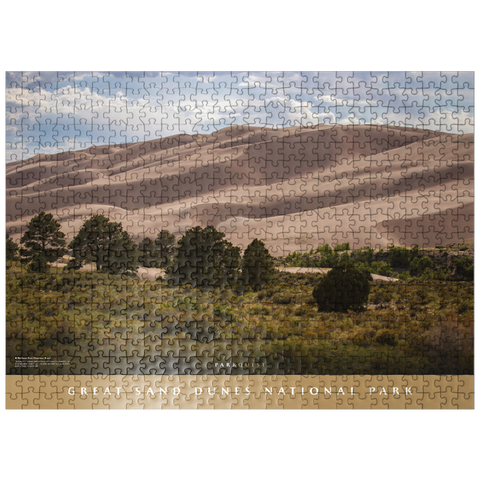 puzzleplate Great Sand Dunes National Park: Medano Pass Primitive Road 500 Jigsaw Puzzle