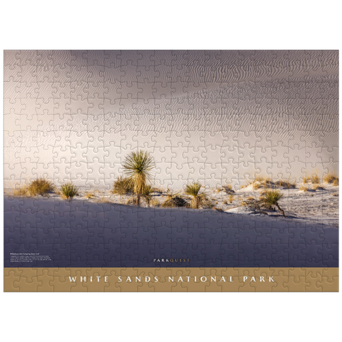 puzzleplate White Sands National Park: Backcountry Camping Loop Trail 300 Jigsaw Puzzle
