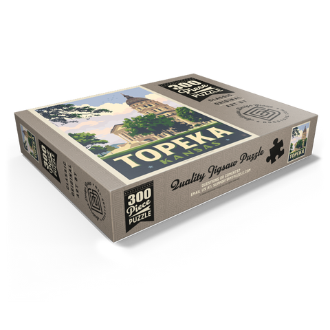 Topeka Kansas Capitol Classic Charm 300 Jigsaw Puzzle box view1