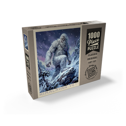 Mythical Creatures, Himalayan Yeti Winter Majesty 1000 Jigsaw Puzzle box view2