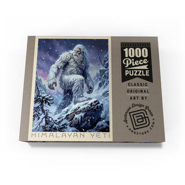 Mythical Creatures, Himalayan Yeti Winter Majesty 1000 Jigsaw Puzzle box view3