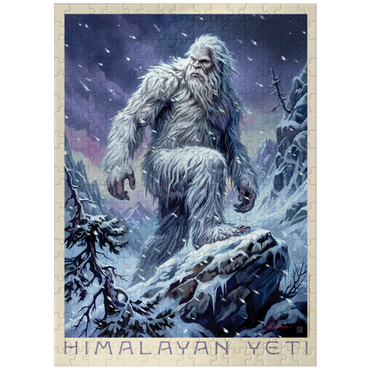 puzzleplate Mythical Creatures, Himalayan Yeti Winter Majesty 300 Jigsaw Puzzle
