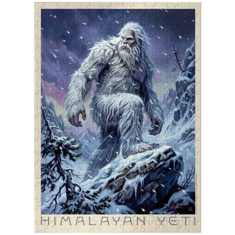 puzzleplate Mythical Creatures, Himalayan Yeti Winter Majesty 300 Jigsaw Puzzle